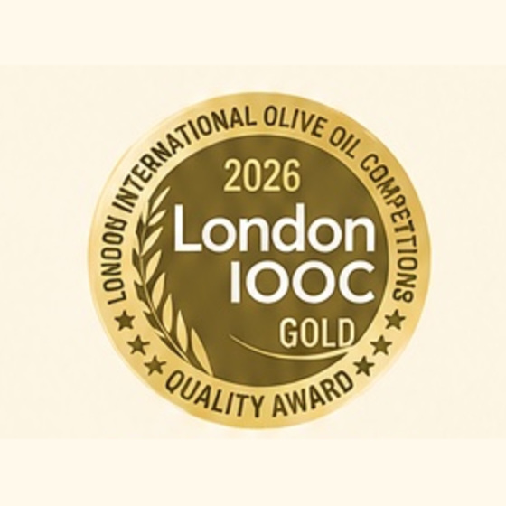 Logo Pingat Emas London International Olive Oil Competition 2026